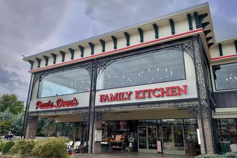 Storefront of Paula Deen's Family Kitchen during the day