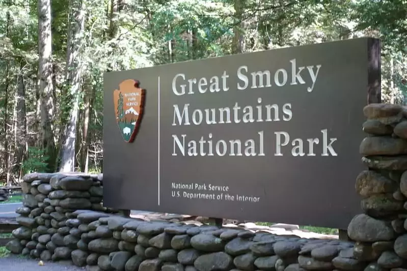 national park sign