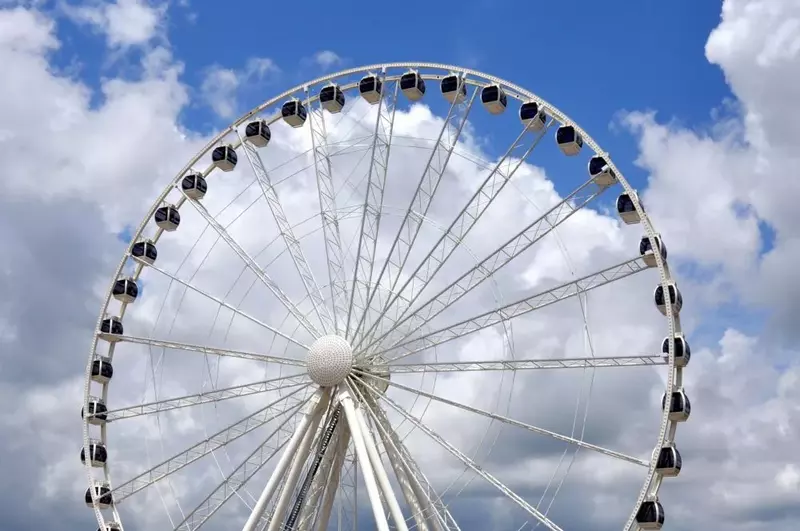 great smoky mountain wheel pigeon forge ferris wheel