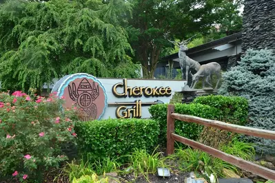 Cherokee Grill Sign