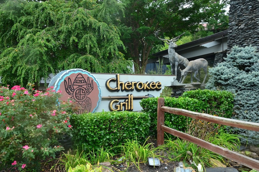 Cherokee Grill Sign