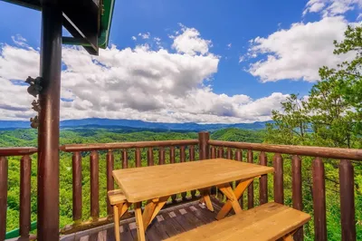 a smoky mountain dream is one of the best cabins with a view in Gatlinburg